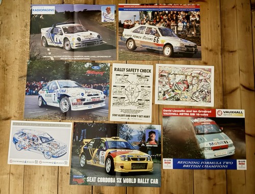 Vintage rally memorabilia - vintage, lot